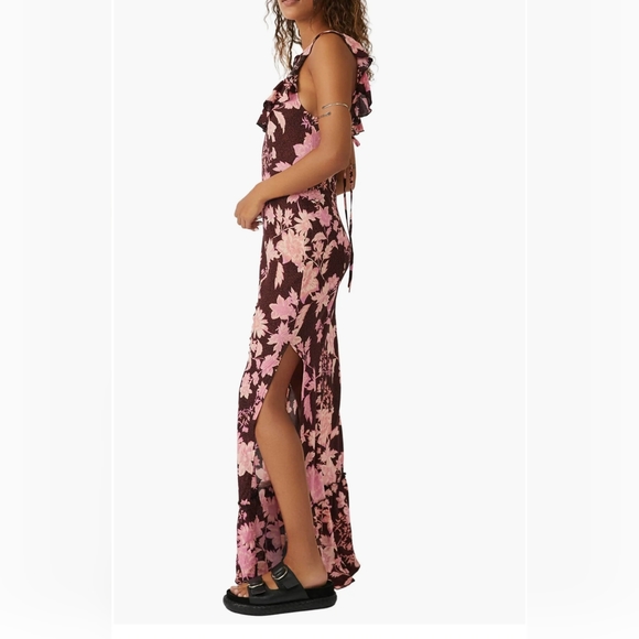New people remind me floral maxi dress size medium - Picture 3 of 5